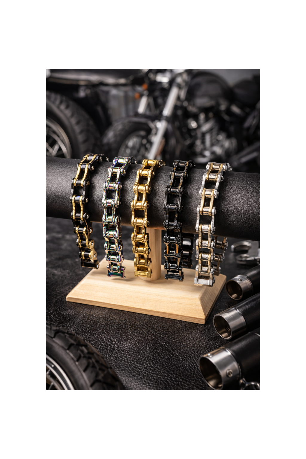 Pulsera| Cadena de motos
