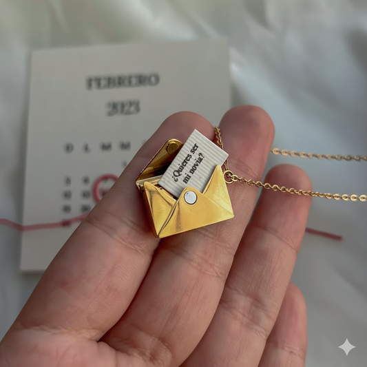 Collar Carta de Amor - Personalizado